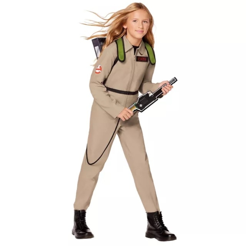 Kids Ghostbuster Costume - Tan